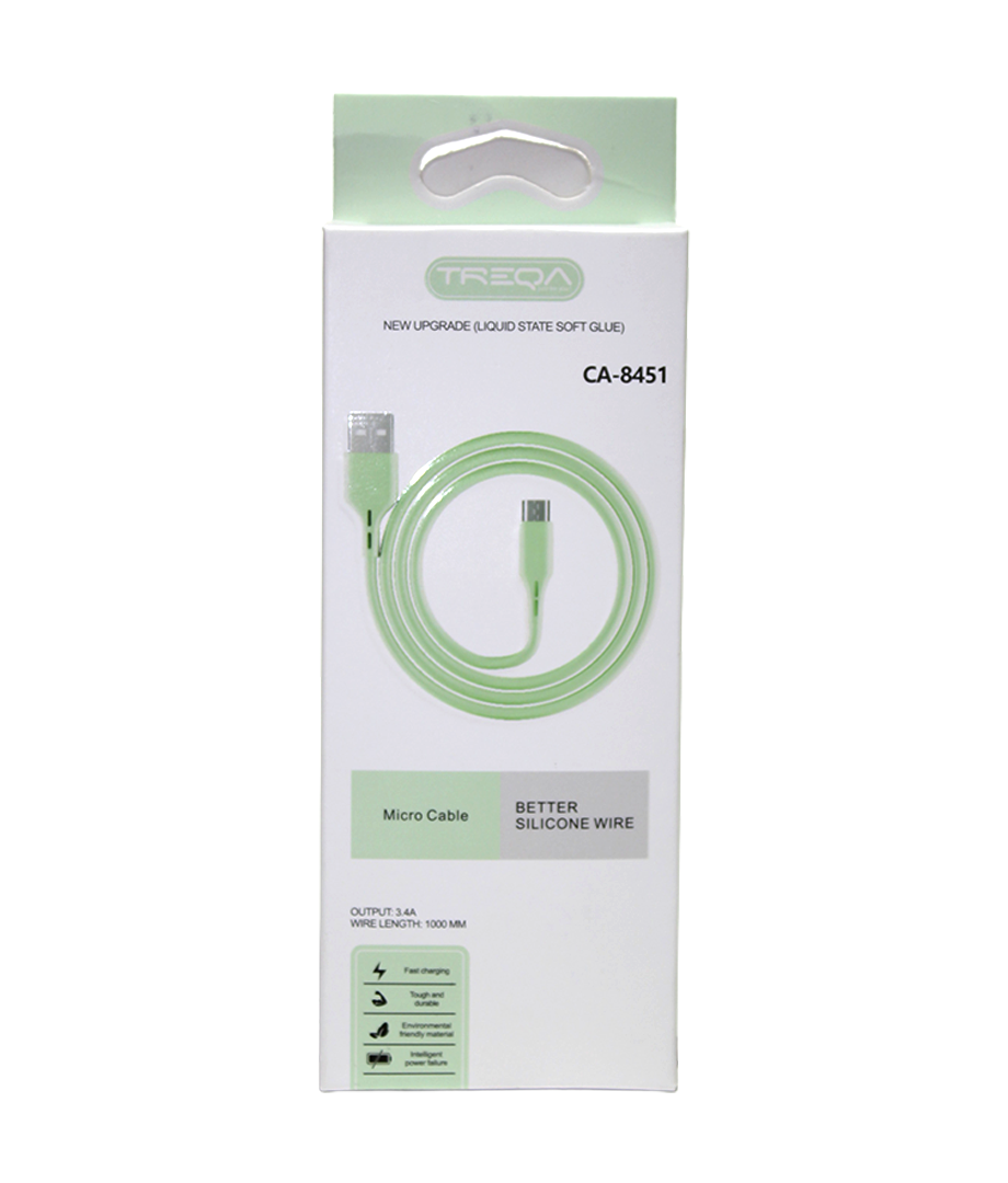 Cable De Carga Micro Usb Treqa