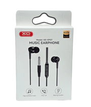 Audifono Pastilla Hule  Negro 3.5Mm Xo-Ep37 C/ Microfono