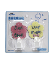 Ganchos P/Pared 2Pcs