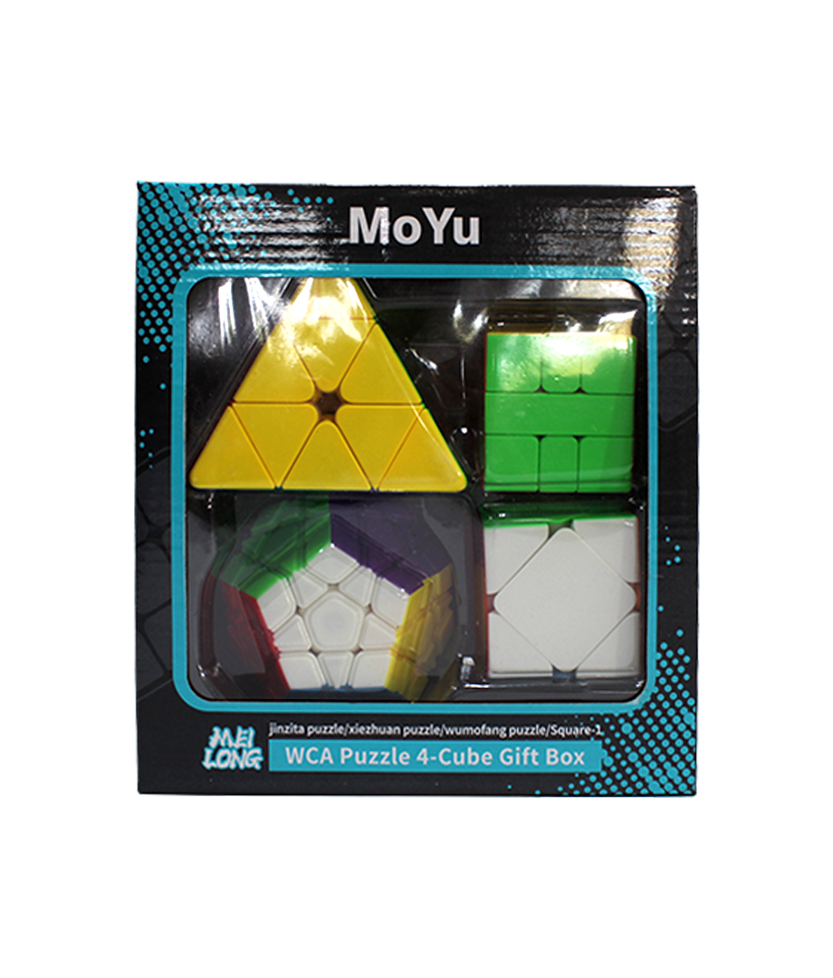 Set Cubos rubik 4 Pcs