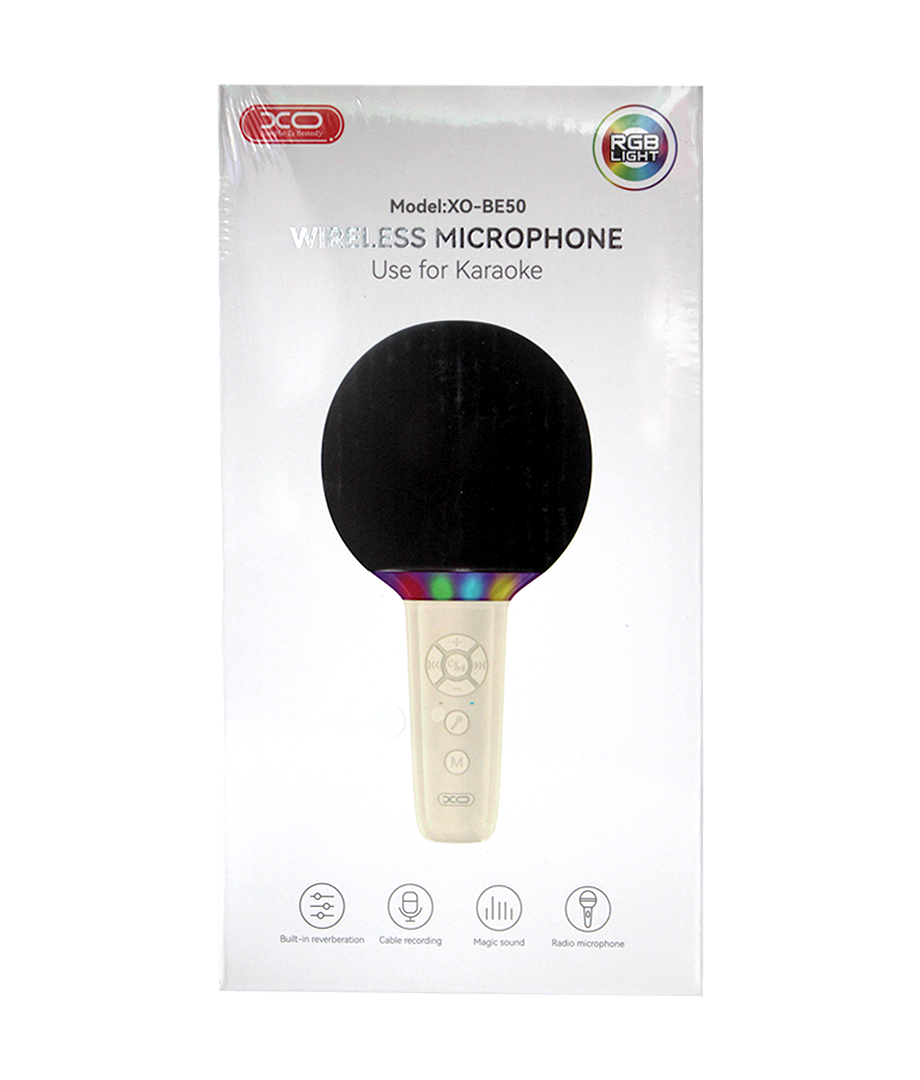 Parlante/Microfono Karaoke C/Bluetooth Y Luz