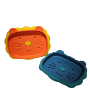 Jabonera Dec Animales Plast 2Pcs