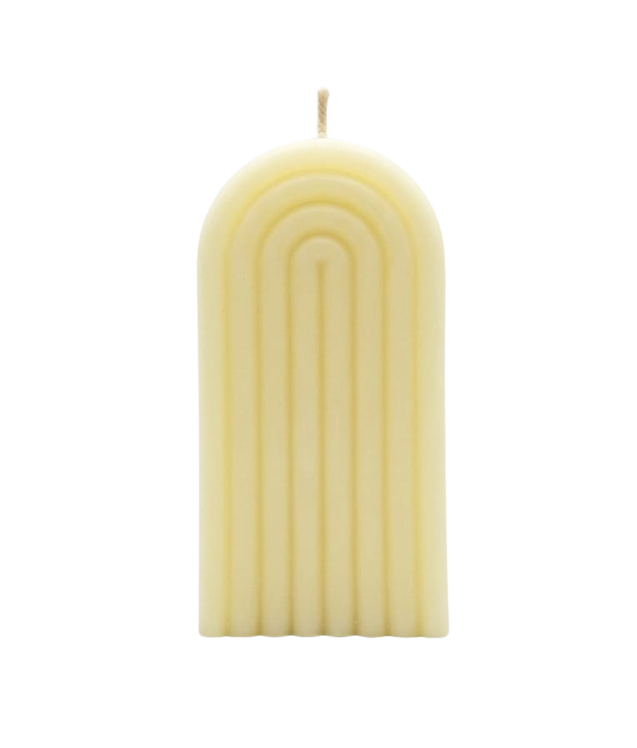 Candela Aromatica Con Relieve