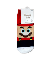 Media Calceta Corta C/Diseño Mario Bros surt