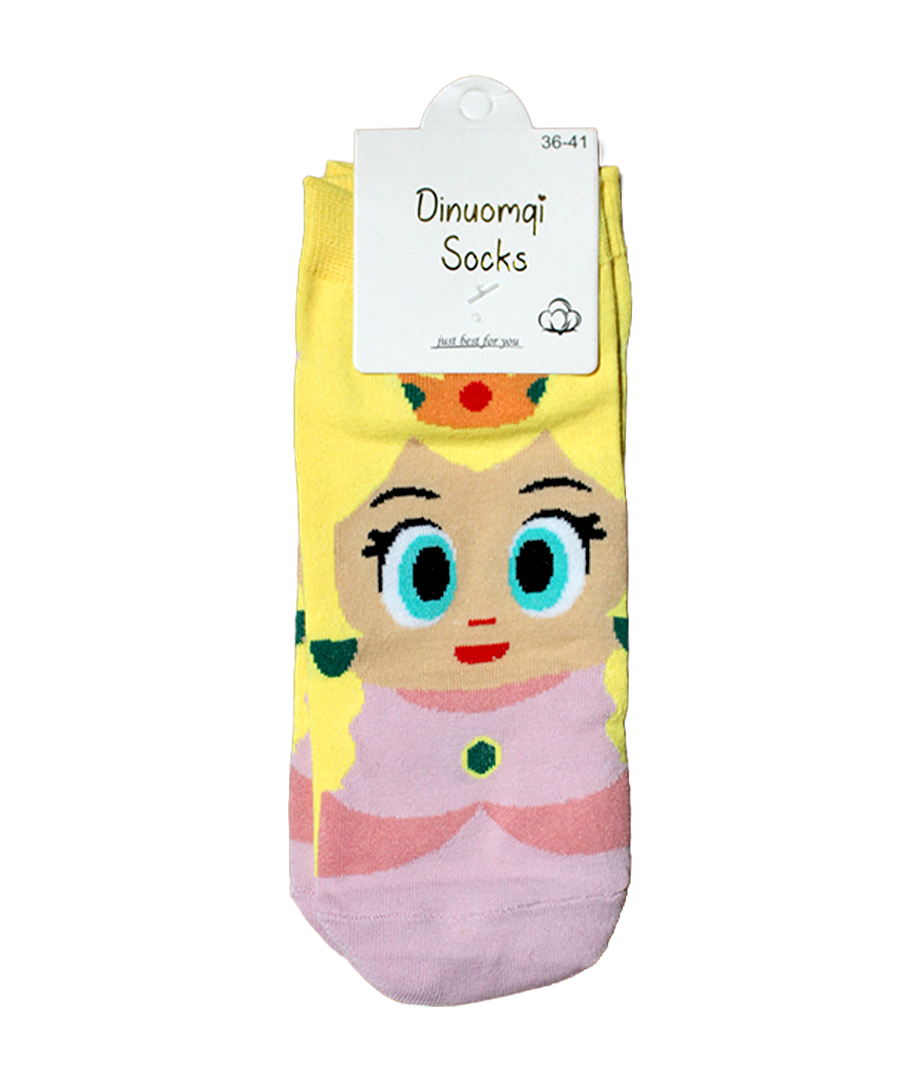 Media Calceta Corta C/Diseño Mario Bros surt