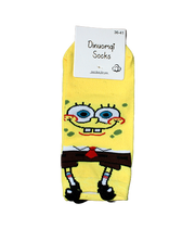 Media Calceta Corta C/Diseño Bob Esponja surt