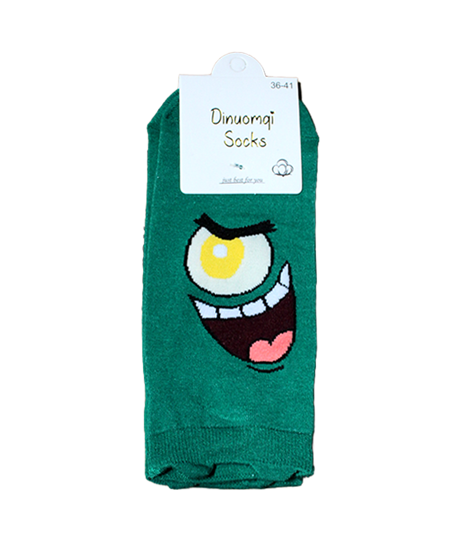 Media Calceta Corta C/Diseño Bob Esponja surt