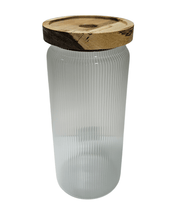 Recipiente P/Granos  D/Vidrio C/Tapa Hermetica Red 25Cm