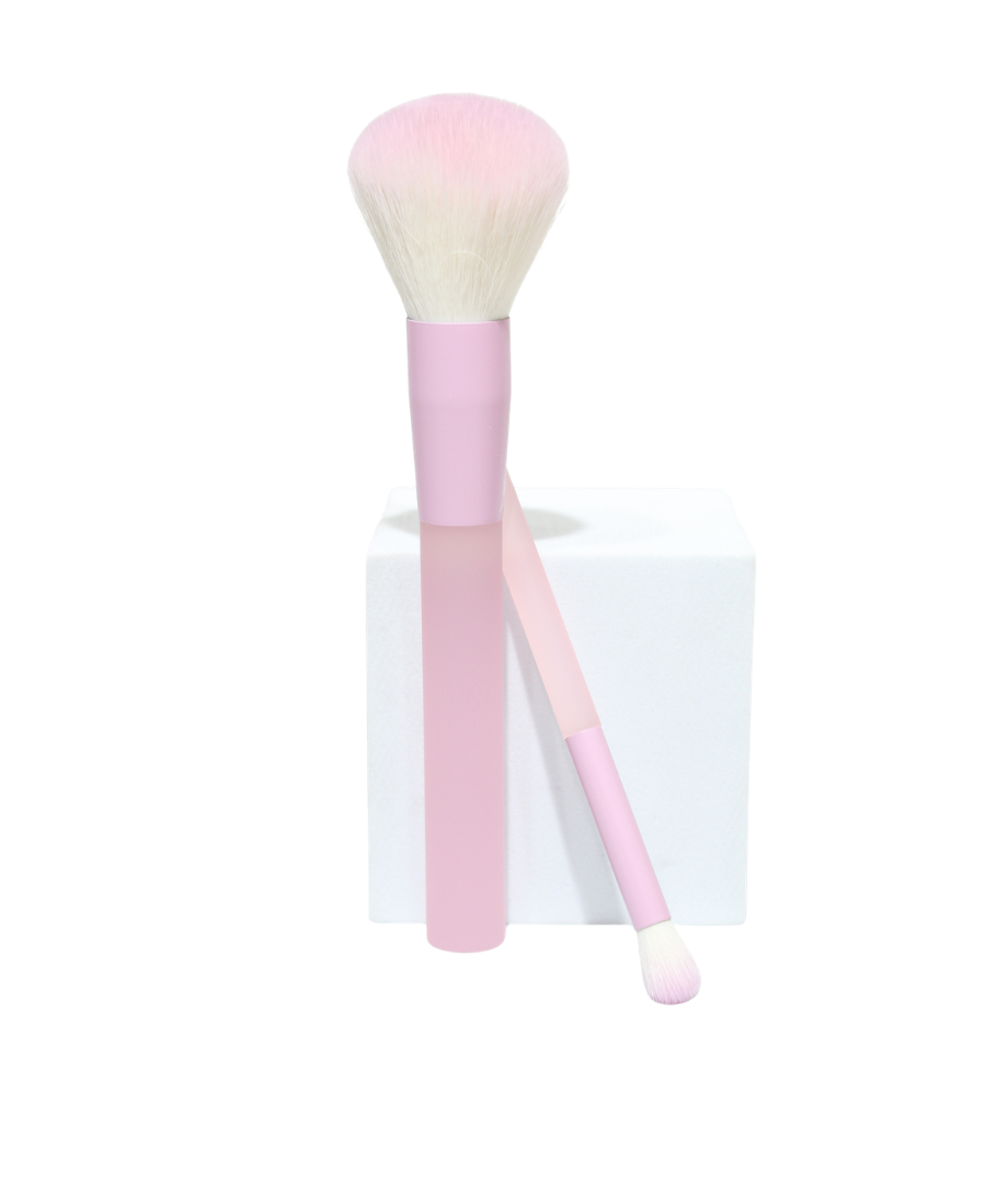 Brochas P/ Maquillaje 2 Pcs