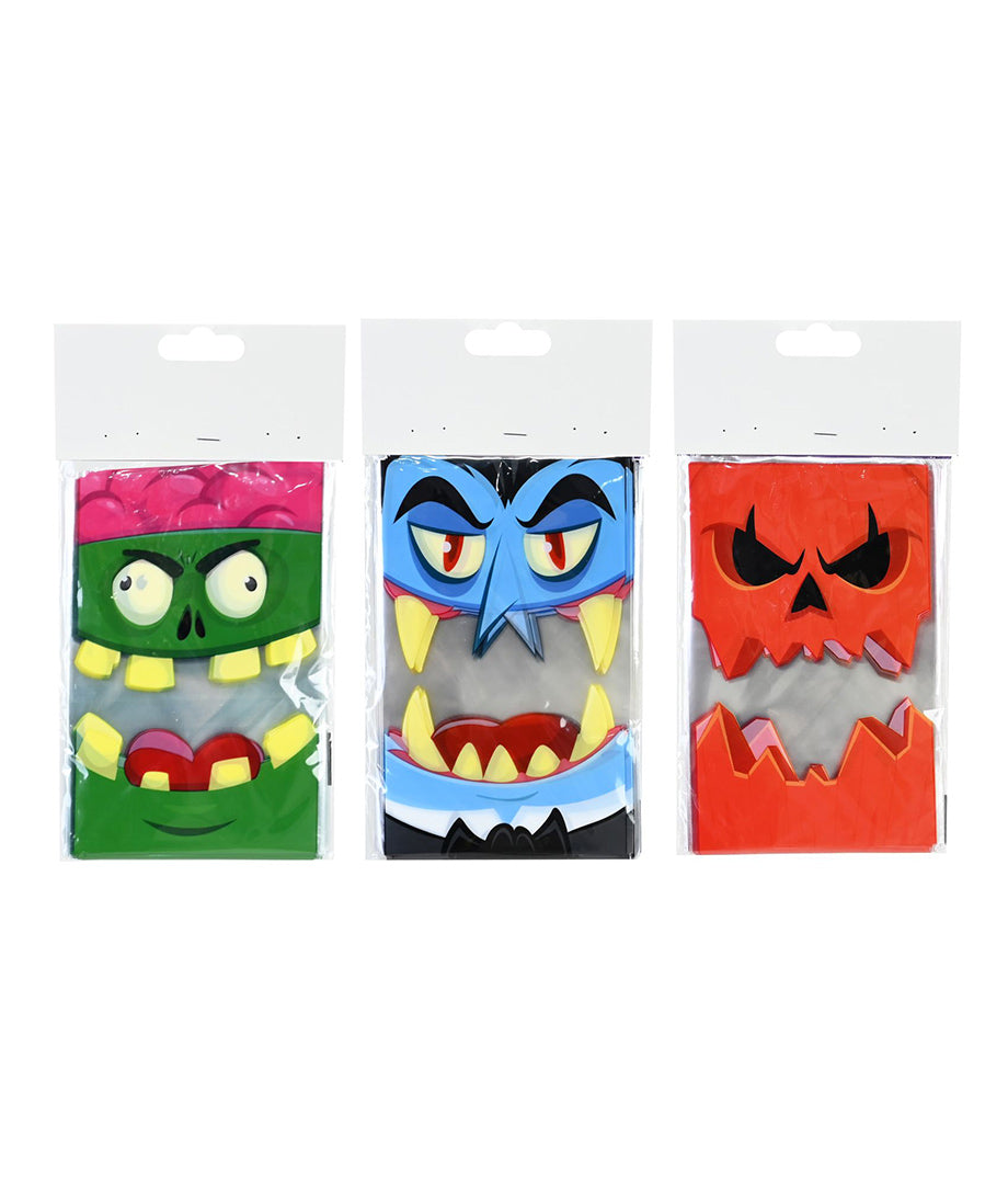 Bolsa P/Confites Plast Dec 40 Pcs Halloween