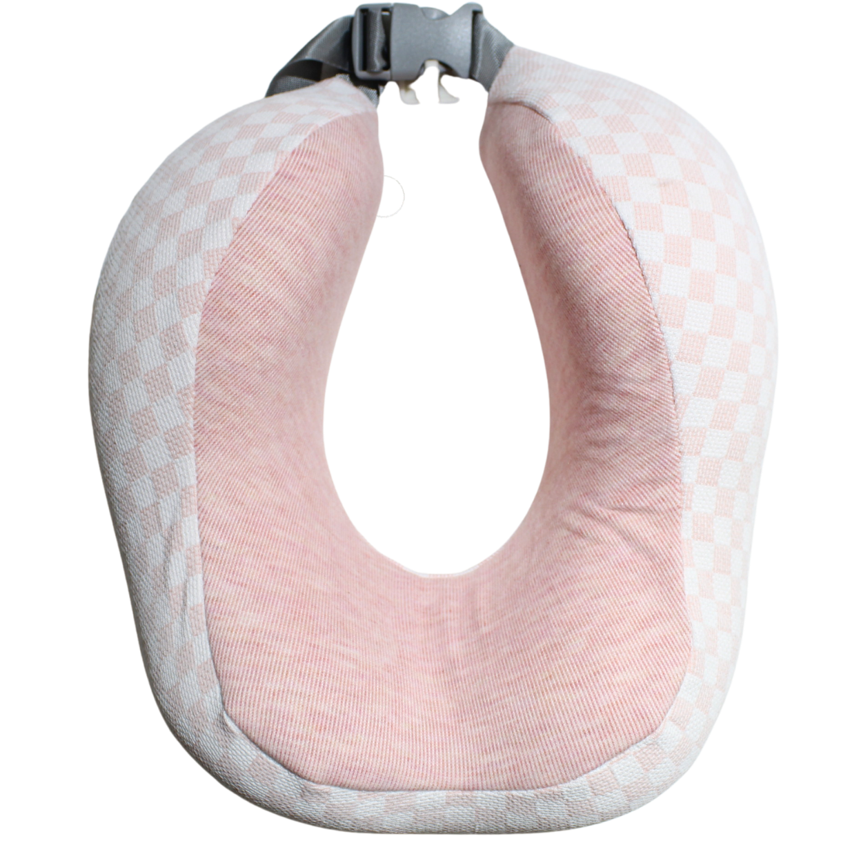 Almohada para cuello de cuadros