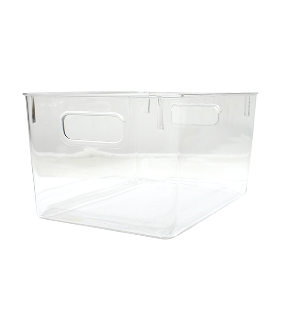Caja Plastica Con Tapa Madera St 15X29X20Cm