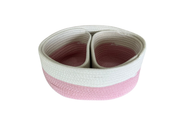 Canasta De Tela Tejida Col Surt 3Pcs