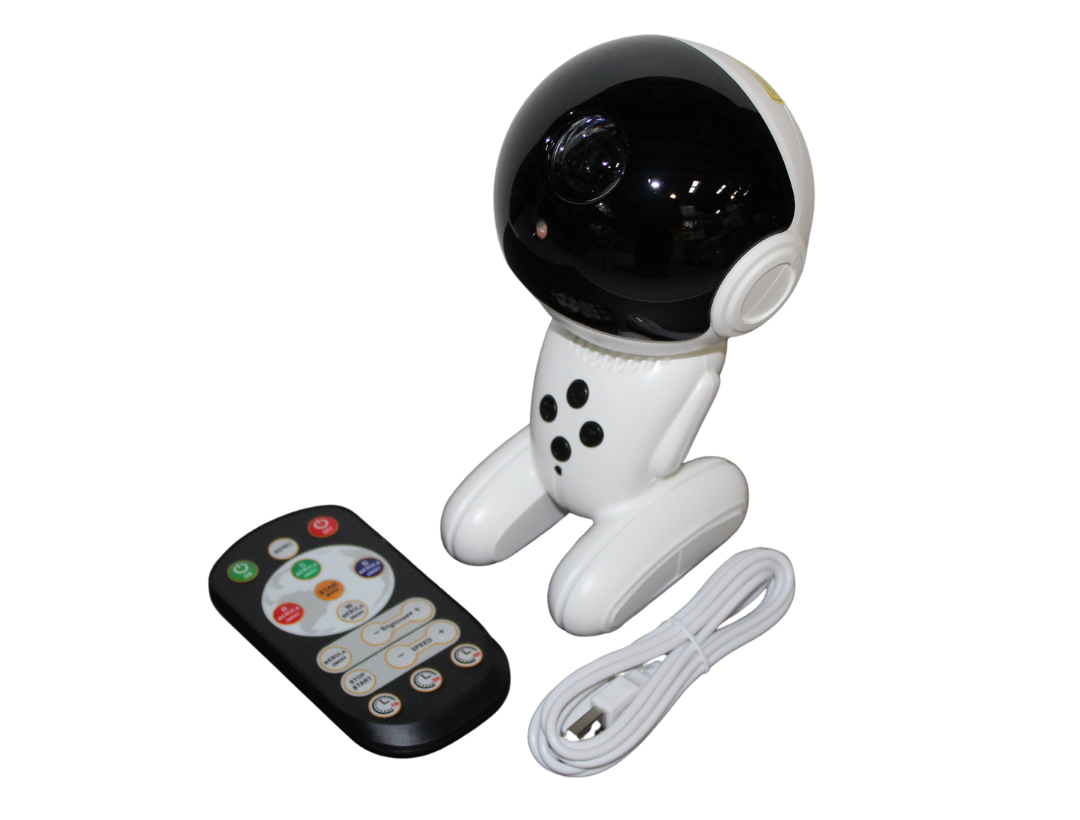 Robot Astronauta Proyector De Galaxias
