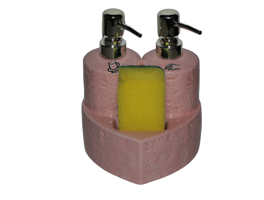 Dispensador P/Baño De Ceramica 2Pcs