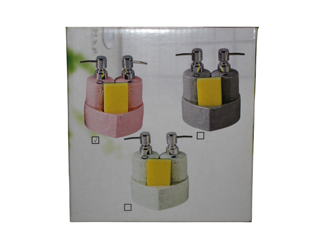Dispensador P/Baño De Ceramica 2Pcs