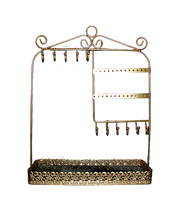 Organizador Metalico P/Joyas surt 32X26X10Cm