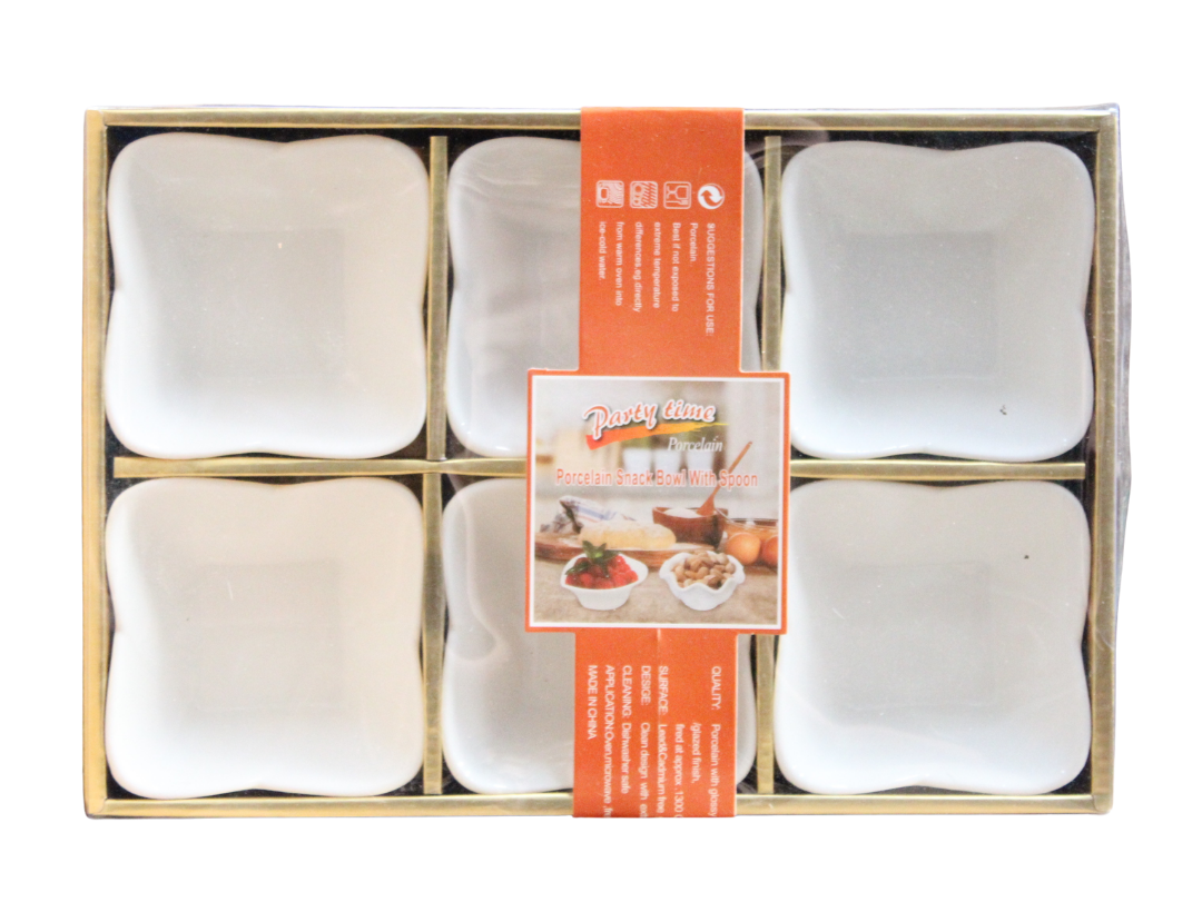 Set De Bowls Ceramica 6Pcs