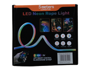 Banda Luces Led Neon Decorativas P/Interiores 5Mts C/Control
