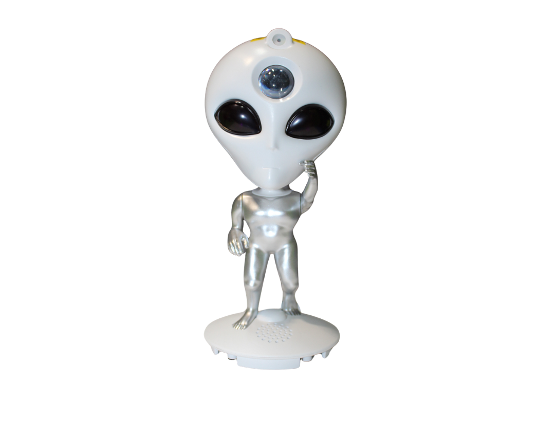 Proyector Alien Parlante C/Bluetooh Y Ruido Blanco