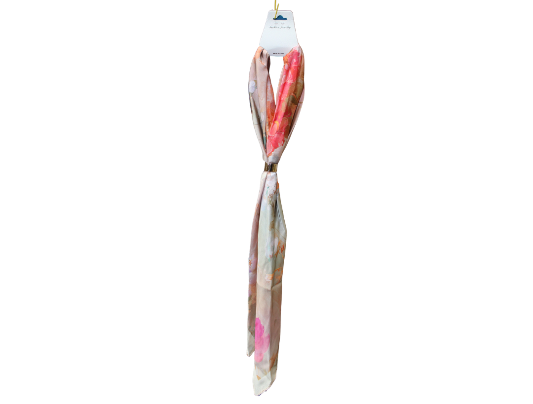 Pañoleta De Seda P/ Dama Col Surt 70X70Cm