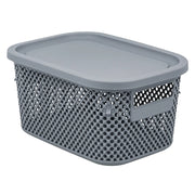 Canasta Plástica con Tapa, 4700 ml