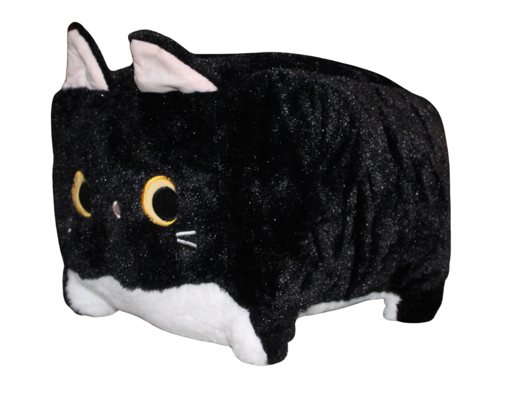 Peluche Gato Cuad Col Surt 20X25X25Cm