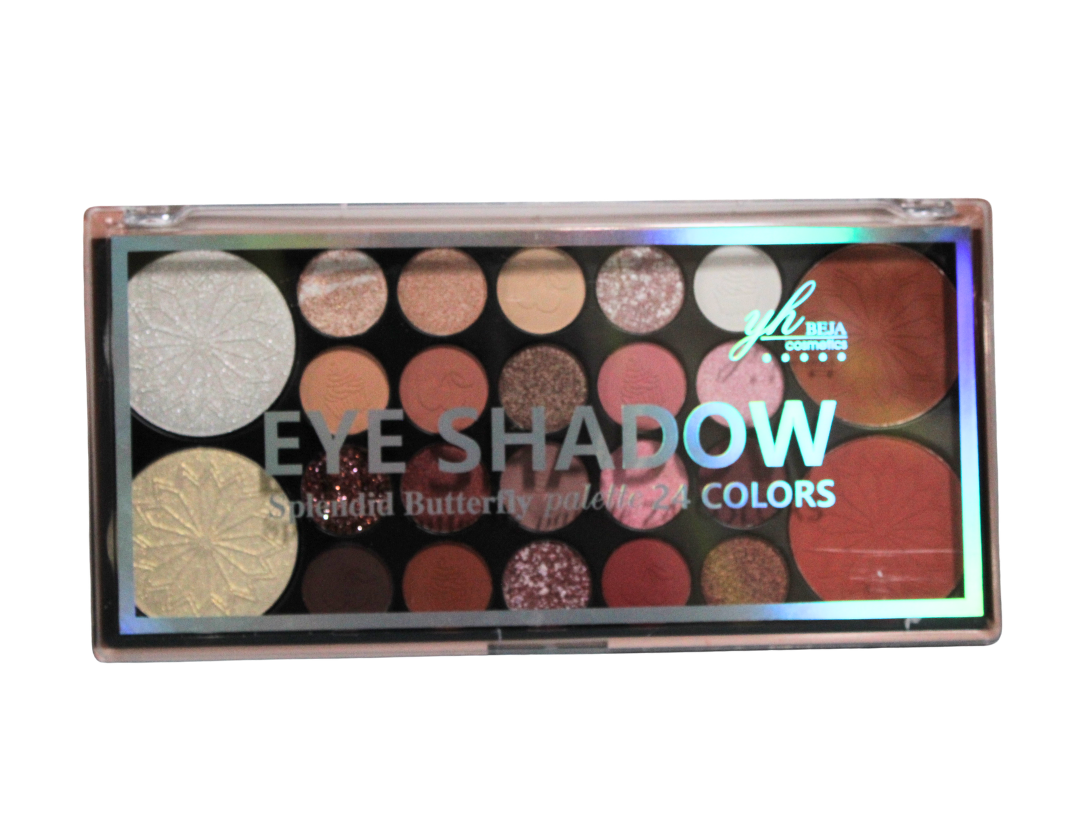 Paleta Sombras Rubor E Iluminador 24 Colores