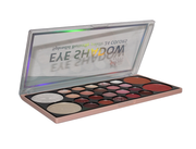Paleta Sombras Rubor E Iluminador 24 Colores