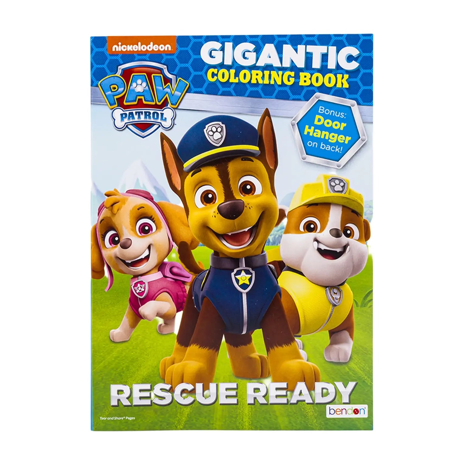 Libro para Colorear Paw Patrol, 192 Páginas