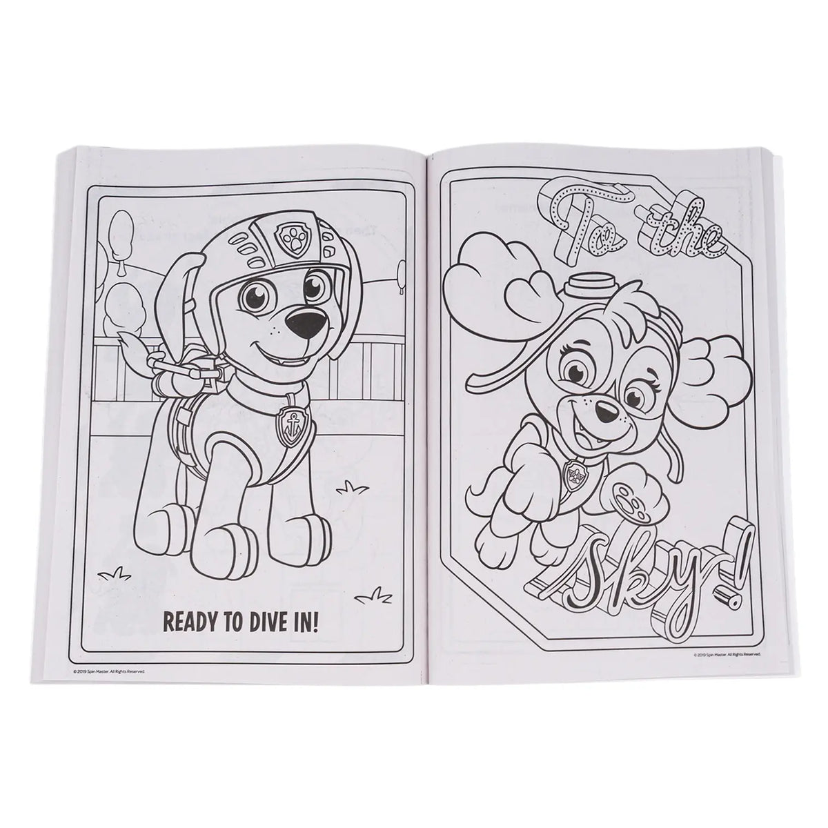 Libro para Colorear Paw Patrol, 192 Páginas