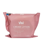 Toallitas Desmaquillantes Voi Con Loción En Crema 25Uds