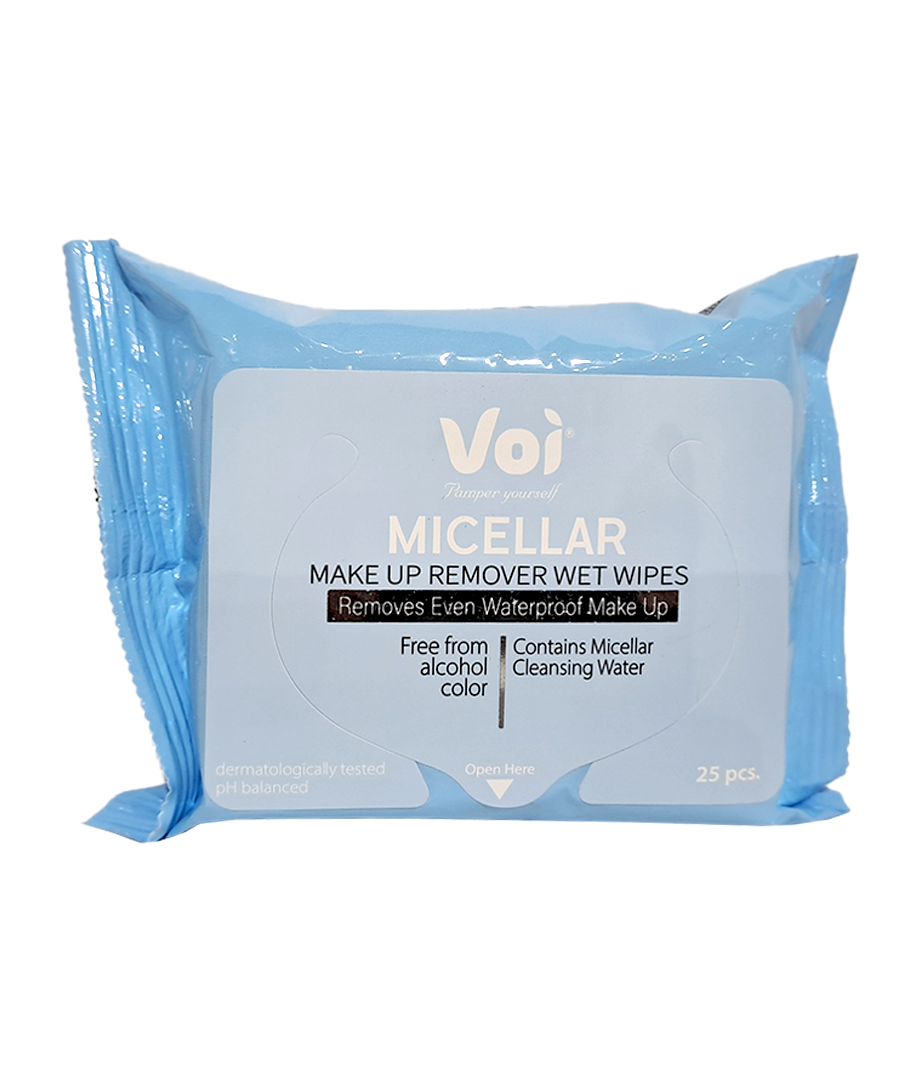 Toallitas De Maquillaje Micelares Voi 25Uds