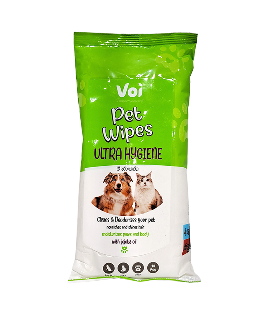 Toallitas Humedas P/Mascota 30Uds