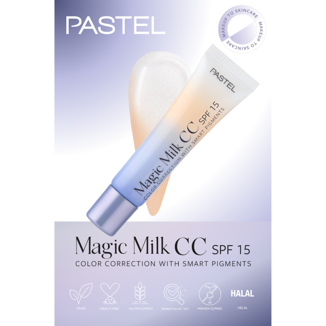 Pastel Magic Milk CC SPF 15-Light Medium