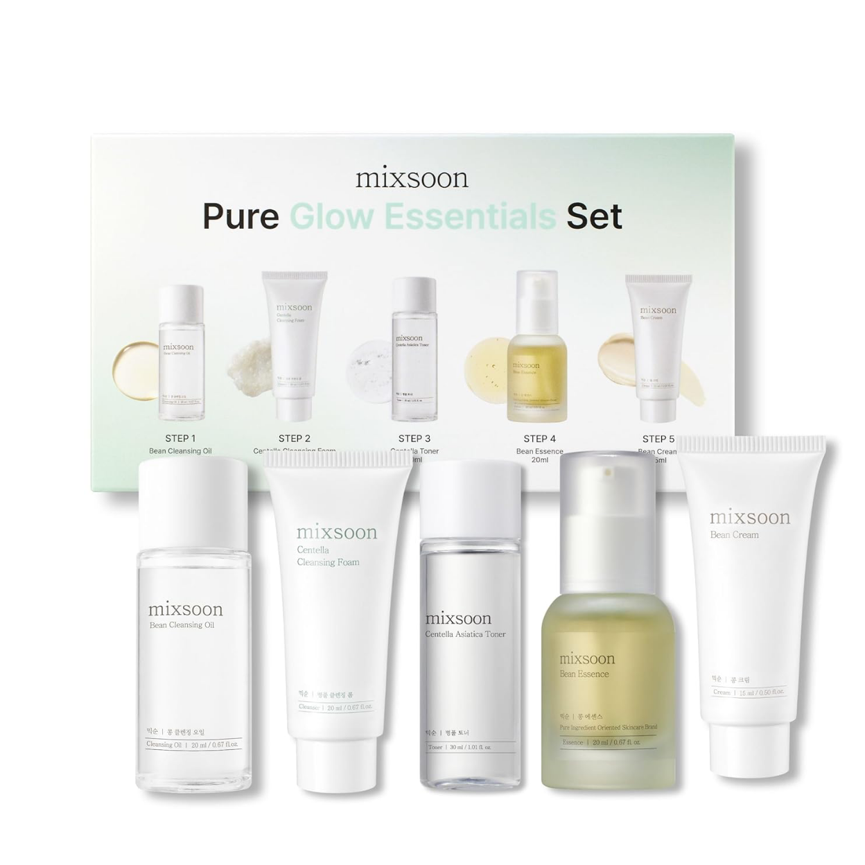 Set Pure Glow Essentials Mixsoon