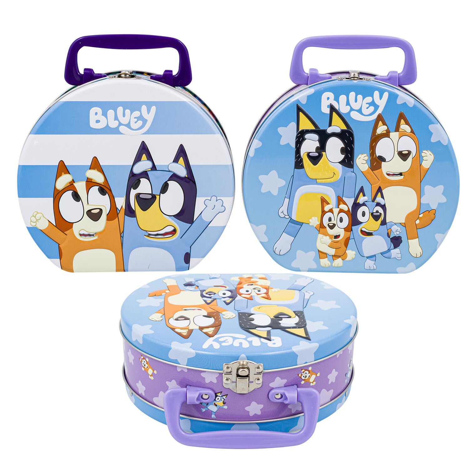 Lonchera Metálica para Almuerzo Bluey 16 × 18 cm