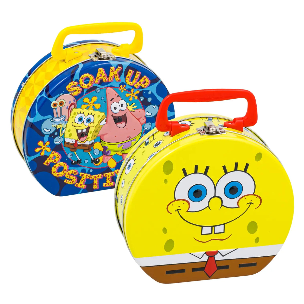 Lonchera Metálica para Almuerzo, Bob Esponja Diseño Surtido 16 × 18 cm