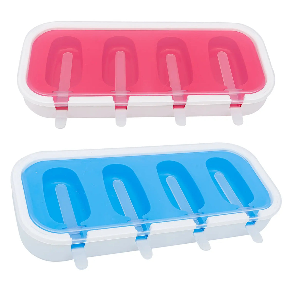 Molde de Silicona para Helados, 4 Espacios