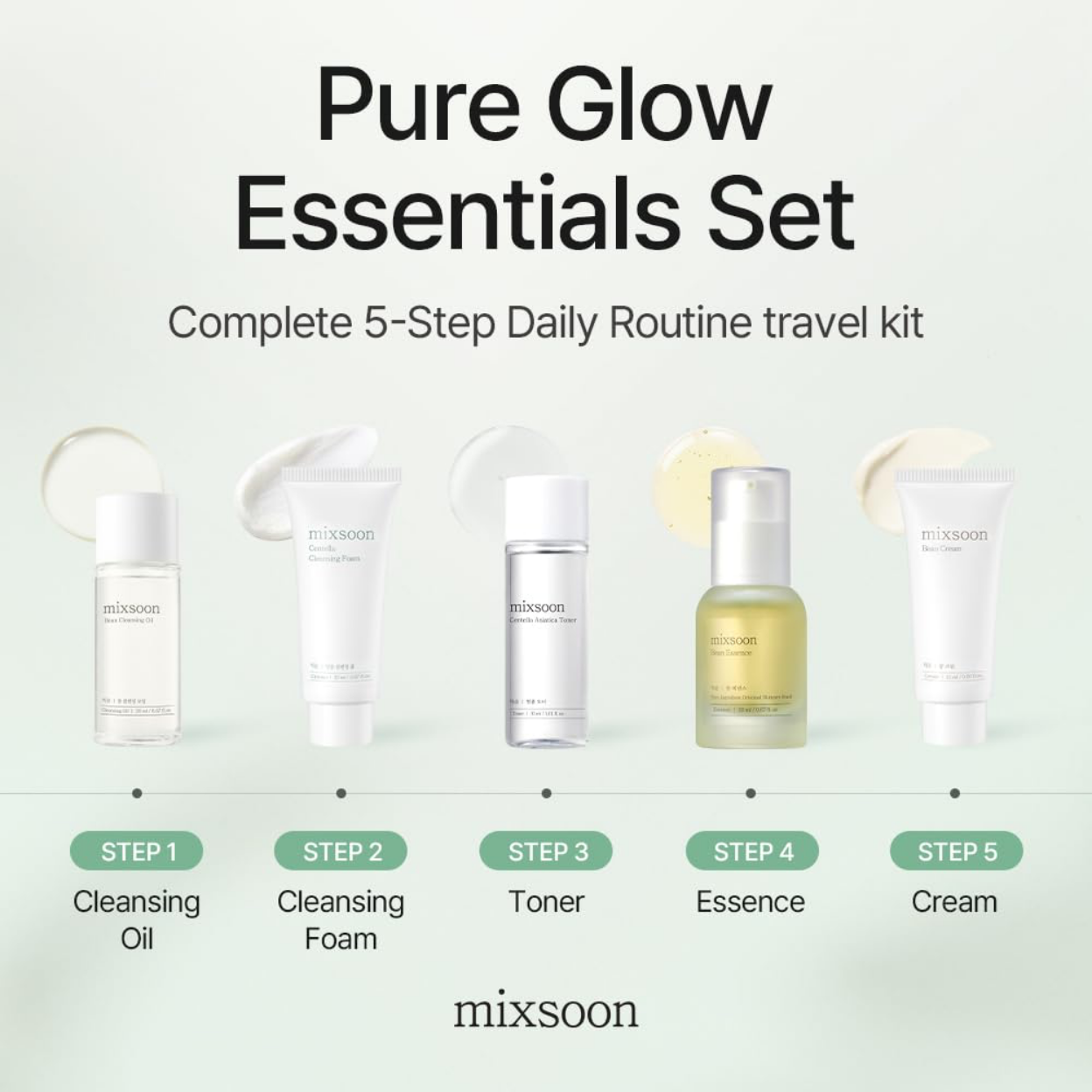 Set Pure Glow Essentials Mixsoon