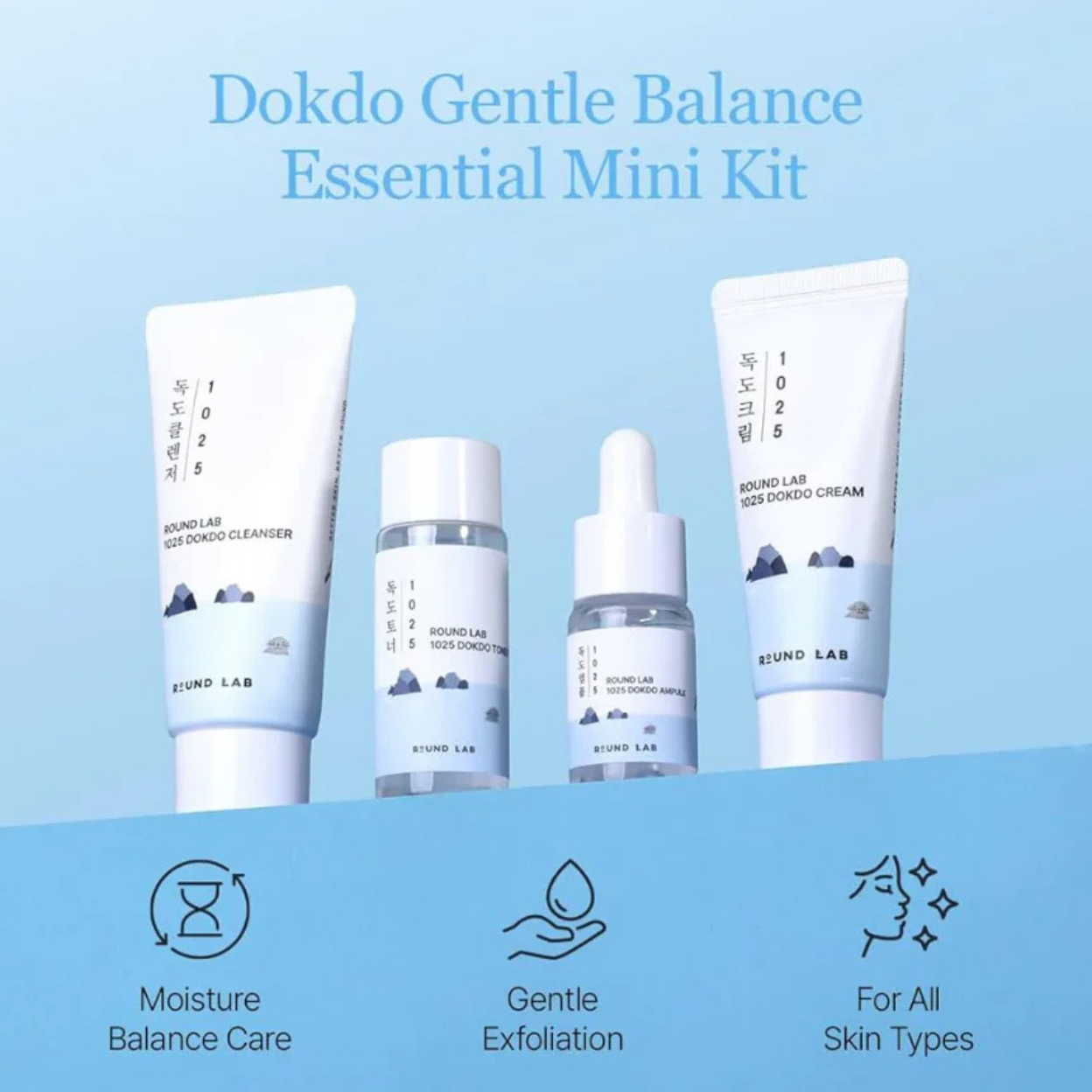 Set Mini Skincare 1025 Dokdo Round Lab