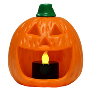 Calabaza Plast de Halloween C/Luz
