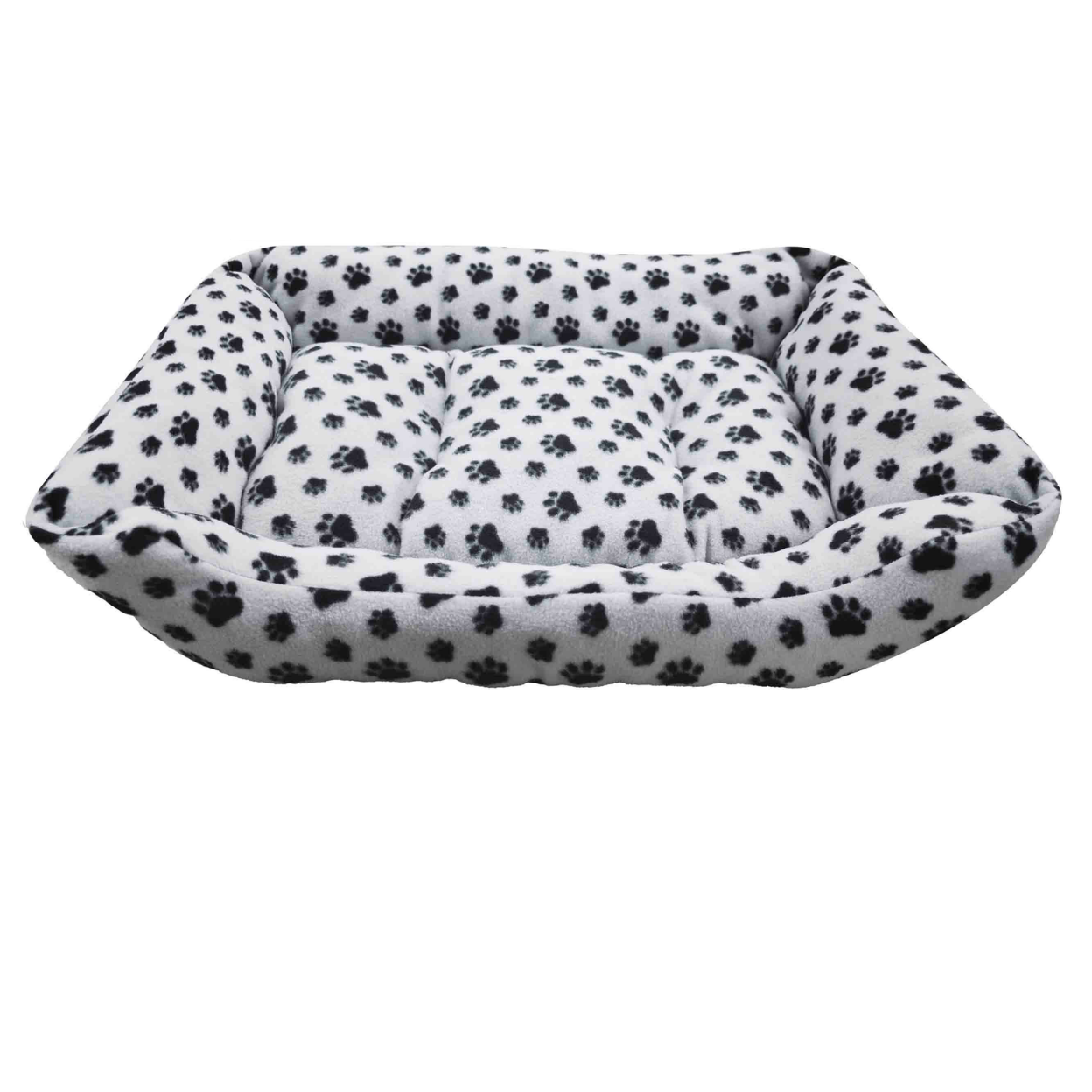 Cama para mascotas diseño huellas