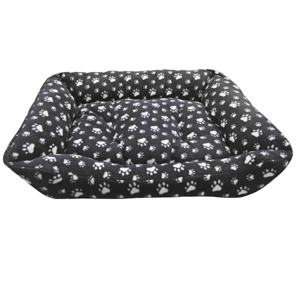 Cama para mascotas diseño huellas