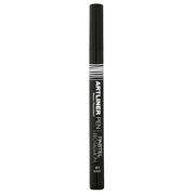 Delineador negro punta gruesa Pastel